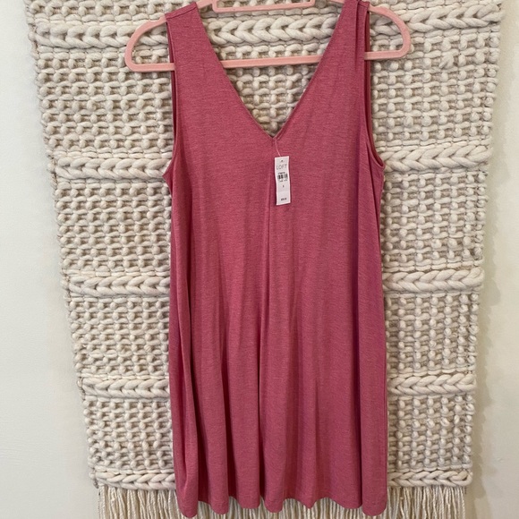 Woman’s pink dress - basic jersey knit - Picture 1 of 2